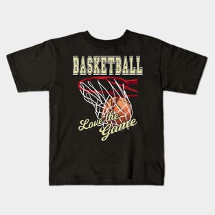 Basketball Lover Gifts Kids T-Shirt